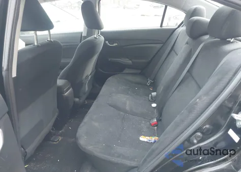 2013 Honda Civic Lx z USA, uszkodzony, nr VIN 2HGFB2F52DH597755